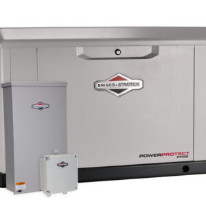 Briggs and Stratton 17kW Generator with 200-Amp Whole House Automatic Transfer Switch | 40673 - Image 1