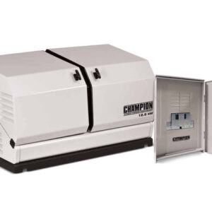 Champion 12.5kW Home Standby Generator with 100 Amp 12 Space Load Center Nema 3R Automatic Transfer Switch | 100179 - Image 1