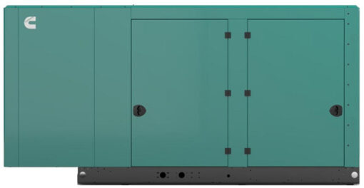 Cummins Power Quiet Connect 125kW Natural Gas Liquid Cooled Standby Generator Single Phase | RS125