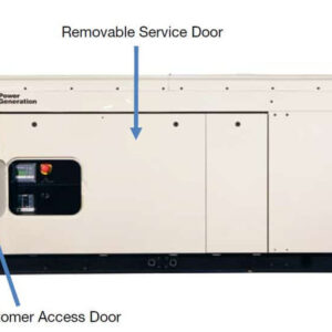 Cummins Power Quiet Connect 25kW Liquid Cooled Standby Generator Single Phase | RS25/A051Y239 - Image 1