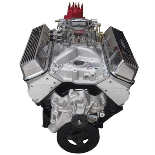 Edelbrock Performer Hi-Torq 350 C.I.D. 363 HP Long Block Crate Engines 46420 - Image 2
