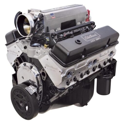 Edelbrock Performer RPM E-Tec Pro-Flo XT 4 350 C.I.D. 442 HP Long Block Crate Engines 46913 - Image 2