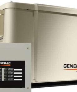 Generac PowerPact 7.5kW Standby Generator Essential Backup Power with 50A Load Center ATS | 6998