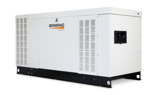 Generac Protector 60 Kilowatt Generator 120/240-Volt 3 Phase NG/LP CA & MA Compliant | RG06045JNAC
