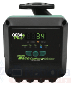 Taco 0034eP-F2 ECM High Efficiency Circulator Pump Digital
